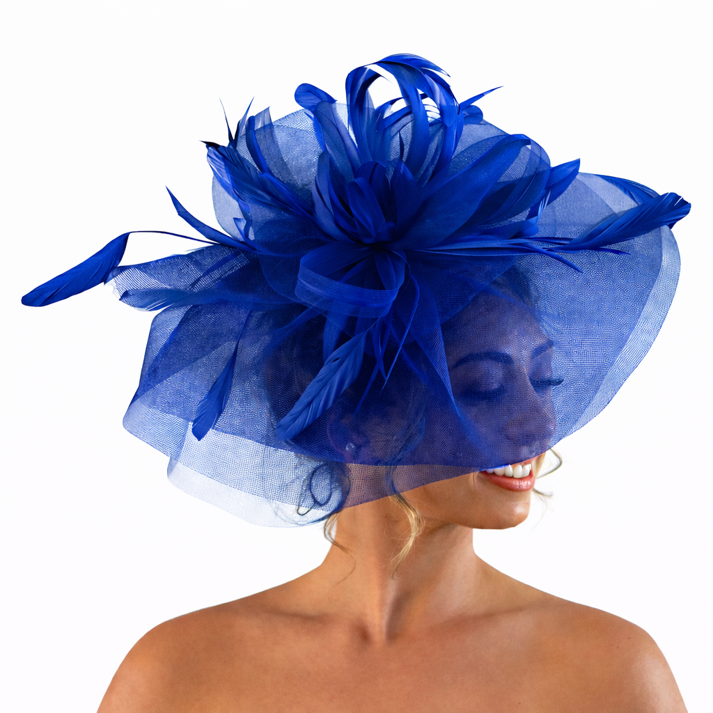 Cobalt Occasion Hat by J Bees Millinery - JB20/165