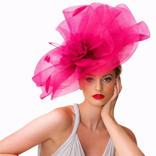 Fuchsia Occasion Hat by J Bees Millinery - JB19/759