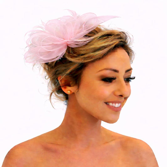 Pink Fascinator by J Bees Millinery - 9826
