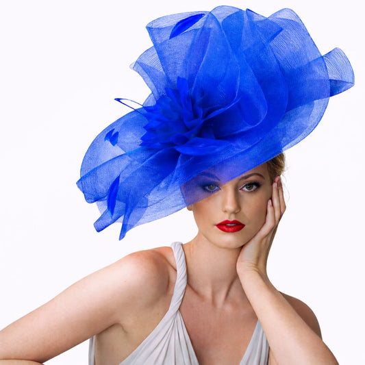 Cobalt Occasion Hat by J Bees Millinery - JB19/759