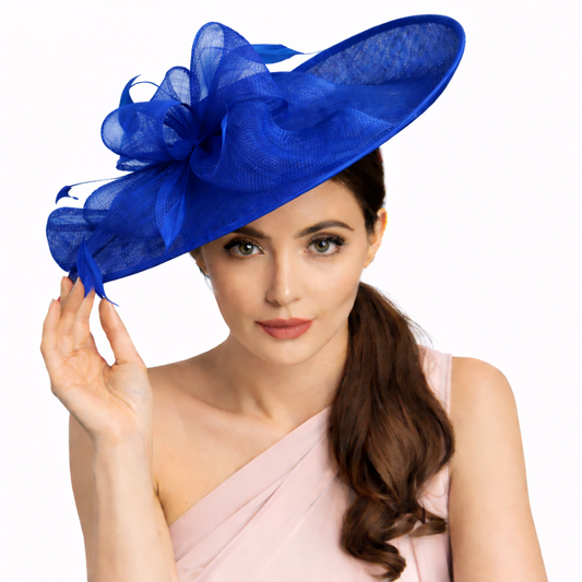 Cobalt Occasion Hat by J Bees Millinery - JB18/100