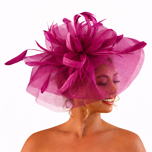 Magenta Occasion Fascinator by J Bees Millinery - JB20/165