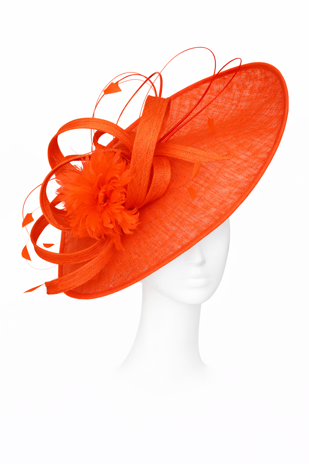 Orange Snoxell & Gwyther Teardrop Hatinator