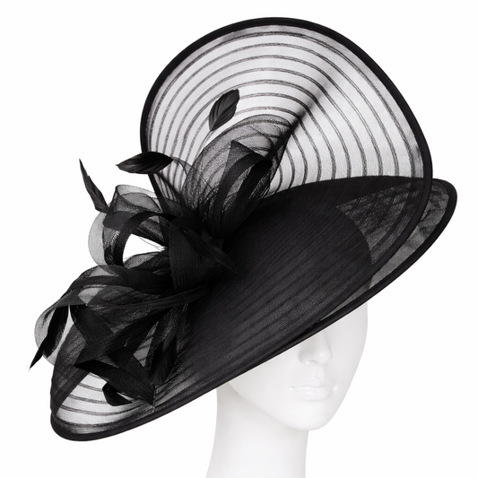 Black striped hatinator