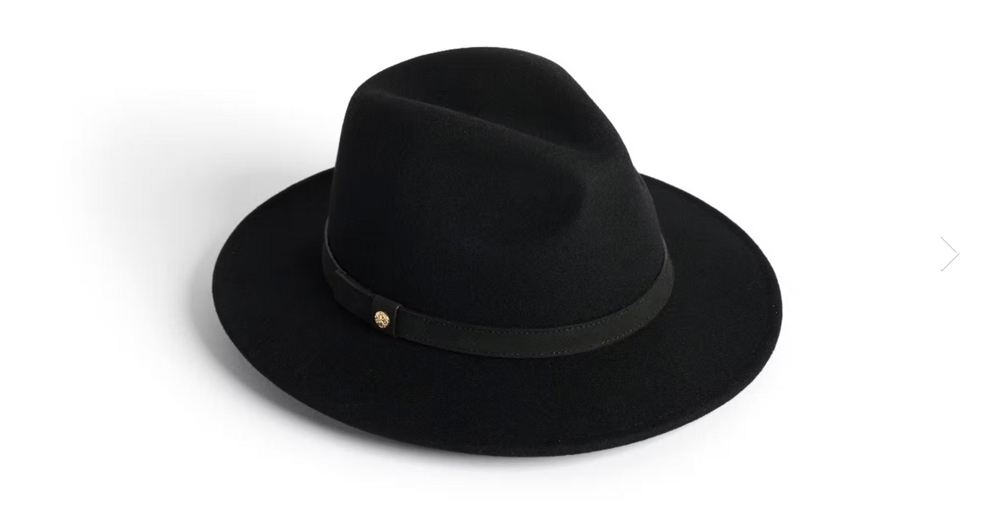 Failsworth Style 9804 Fedora Hat - Black