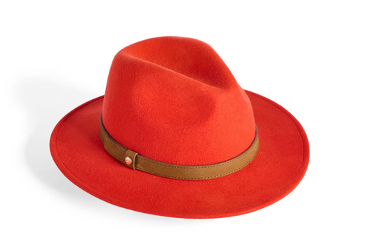 Failsworth Style 9804 Fedora Hat - Pumpkin