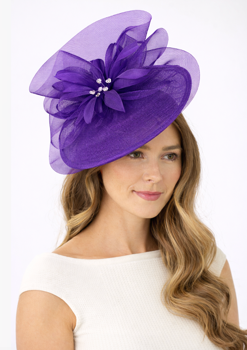 Failsworth Sinamay 132 Disc on Headband Hatinator